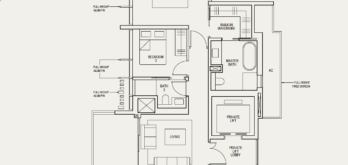 the-avenir-3-bedroom-private-lift-type-(3L)b-floor-plan