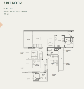 the-avenir-3-bedroom-type-(3)a-floor-plan